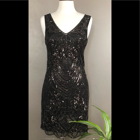 Mendocino Dresses & Skirts - HP⭐️ BNWT- Beautiful Beaded Mendocino Dress- Large